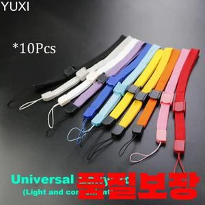 10pcs 조정 가능한 손목 밴드 로프 스트랩 PSP Wii 스위치 매는 밧줄 전화 카메라 MP3