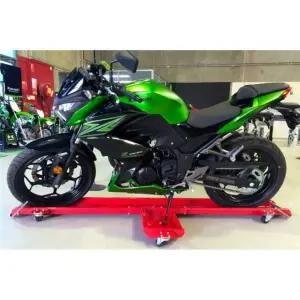 바이크 돌리 강철 바퀴 스탠드 회전식 자키 랙 운반