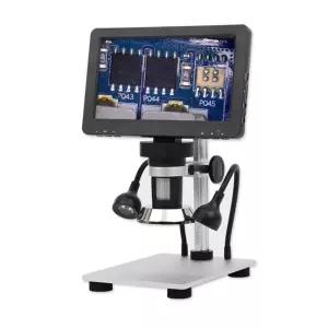 고정밀 전자 현미경연구실 확대경 확대 기판 수리용