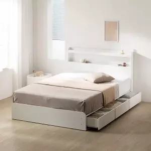 빅수납 LED 침대  슈퍼싱글  필로우탑매트 TP179