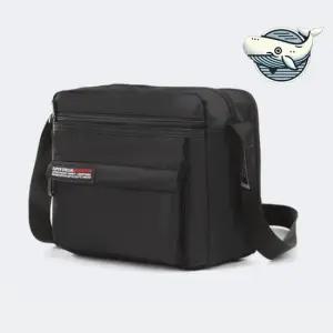 편리한 다용도 남자 크로스백 가벼운 세련된 그물니트가방 수제가방 사이드백