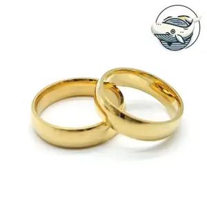 세련된 골드 써지컬스틸 티타늄반지 커플링 커플반지 남녀공용반지 악세사리반지