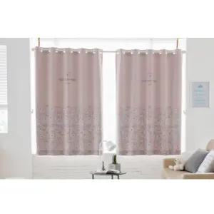 리앤룸 창문 암막커튼 루피 스칸딕디자인 핑크 창형 BNS