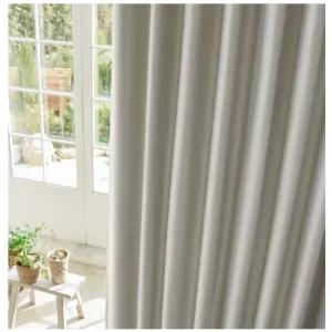 뷰하우스 원톤 암막 커튼 아일렛 대형 글로시그레이 BNS