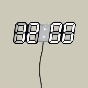 스마트 LED 리모컨 디지털 벽시계 무소음 WFLOT3V