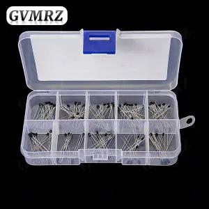 100개 10가지 값x10개 NTC 서미스터 열 저항기 키트 MF52 NTC-MF52AT 1K 2K 3K 4.7K 5K 10K 20K 47K 50K 10