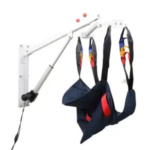 벽걸이형 환자리프트 운반기 요양원 마비환자 의자형 운반 윈치