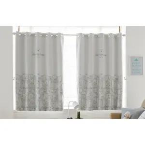 리앤룸 암막 커튼 루피 스칸딕디자인 그레이 창형 BNS