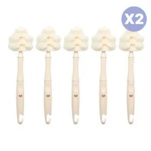 리에또 텀블러 물병 젖병솔 세척 브러쉬 오트밀 5P X2 BNS