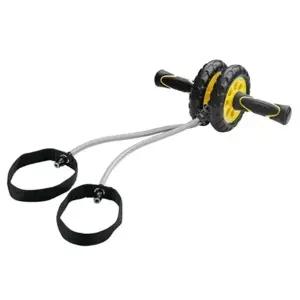 운동용 복부 근력 강화 슬라이딩 휠 매트 포함