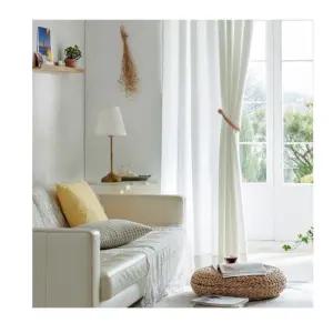 뷰하우스 원톤 암막 커튼 아일렛 대형 스노우화이트 BNS