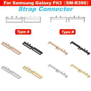 Samsung Galaxy Fit 3(SM-R390) 시계 밴드 커넥터용 1쌍 어댑터 Fit3 스트랩 액세서리