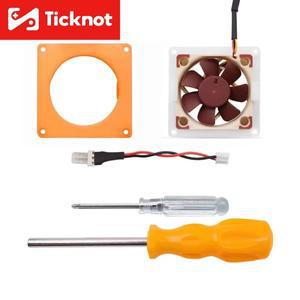 TicKnot  NGC NOCTUA 팬 3D 프린트 브래킷 모드 닌텐도 호환 Gamecube 40mm Noctua 팬용