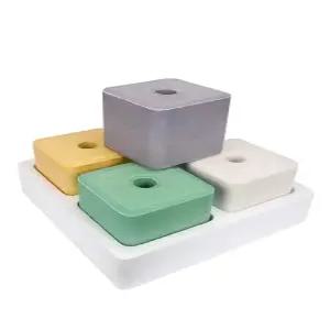 미네랄 4개입 구 소금 블럭 5kg 핥는 /상자