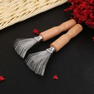 TBZ 간편 휴대 나무원목 헤어 브러시 머릿결 헤어브러시