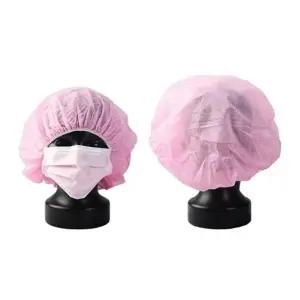 ( )100매 일회용헤어캡 일회용모자 위생모 모자 위생모자 부직포 케이엠 일회용 일회용위생모 헤드캡 주방