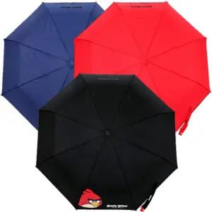 앵그리버드 3단 수동 원페이스 우산유아 아이 주니어 어린이용 팬시 캐릭터 미니 예쁜 아동