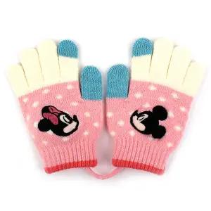 (디즈니) 미니마우스 츄츄 스마트터치 장갑 (733674)아동니트 패션 손가락 캐릭터 아동끈 유아 겨울