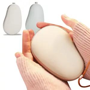 충전식 손난로 보조배터리 5000mAh 히터 휴대용식 휴대용 전기핫팩용 식팩 핫팩 5000 온도조절 용식