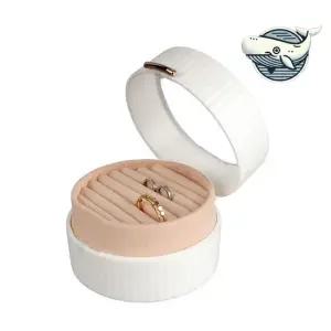 모던한 액세서리 보관함 화이트 예쁜 보석 수납 악세사리보관케이스 화장대귀걸이보관