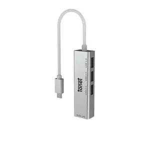 [알티피아]USB-C 허브 USB3.0 3포트 LAN 기가비트 랜카드-WD4BC75