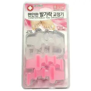 끼우기만 했는데 걷는 느낌이 달라요 편안한 발가락벌리개 분리 실리콘 발가락링 분리기 발가락 밴드