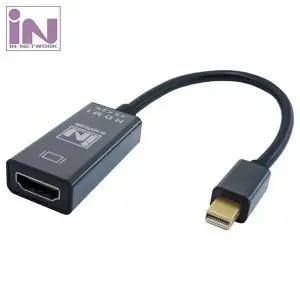 [알티피아]Mini DP 1.2 to HDMI 1.4 컨버터 블랙-WD4BC83