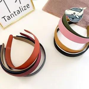 세련된 무광 헤어밴드 볼드 스타일 심플한 컬러 무광머리띠 심플머리띠 심플헤어밴드