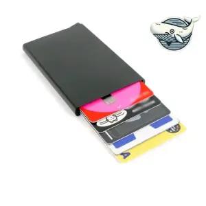 슬림 스타일 카드지갑 자동 슬라이딩 지갑 블랙 슬라이딩지갑 반자동카드지갑