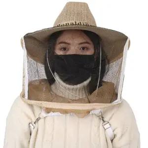 ( )벌초모자 안전망 모자 양봉 햇빛가리개 캠핑 벌초 방충 낚시모자 정글모 방충모자 원픽