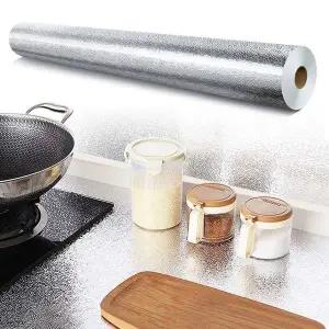 기름때방지시트지 싱크대 타일 시트지 웨이브 5M 주방 선반 서랍