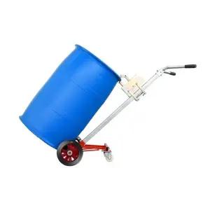 드럼통 운반기 오일드럼 트롤리 핸드카 운반 철물통 집게