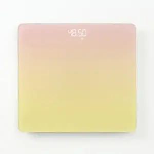그라데이션 디지털 전자체중계 LED체중계 핑크