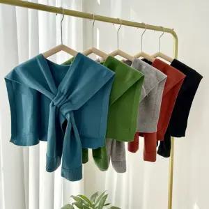 어깨숄 가디건 신상입고 고리 잇템 크로스