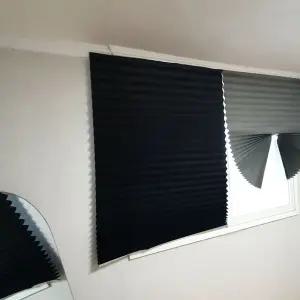 붙이는 셀프 부직포 암막블라인드 블랙 창문햇빛가리개커튼 거실커텐 작은 아이방 패브릭 안방 방한 가림막