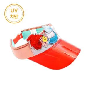 인어공주 코코 젤리핀캡(752870)어린이창모자 소풍 캐릭터 여아썬바이저 바이저 여름