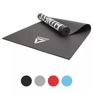 리복 피트니-스 요가 매트(RAMT-11024) 4mm쿠션 필라테스 사각 헬스 운동