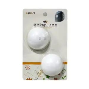 문 보호 패드 화이트 2p흠집방지 범퍼 소음 도어충격 쿠션 소프트 벽패드