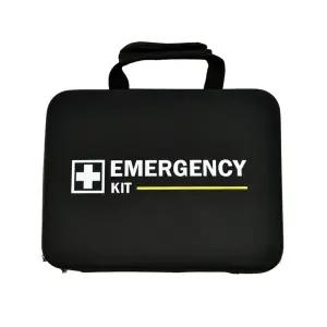 EMERGENCY KIT 검정가방 응급 비상 구급 (1개) 파우치 상자 생존배낭