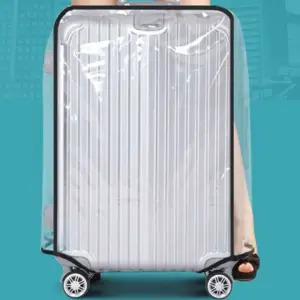 여행가방 커버 30인치 캐리어몸통 방수케이스 보관 보호캐리어투명 케리어 용커버 덮개 비닐 항공