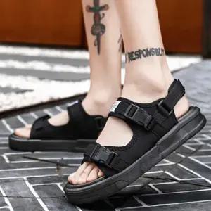 여름 외출용 데일리 신발 남성 발편한 캐주얼 슬리퍼 남성슬리퍼 찍찍이샌들