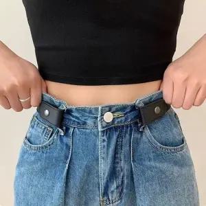 허리조절 밴딩 똑딱이 벨트 LM-0573 허리조절벨트 허리조절단추 여성허리벨트 허리조절밸트