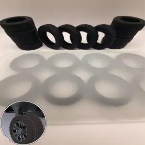 여행용 캐리어 바퀴 커버 휠 보호 덮개 (8개세트) 고무 소음방지 용커버 미끄럼 충격 실리콘 슈즈