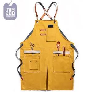 다용도 바리스타 목공용 앞치마공방 주머니 작업 야외용 휴대용 작업실 미용실 도앞치마
