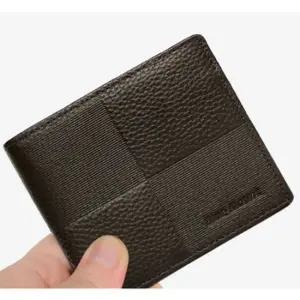 고급 가죽 남성 카드 지폐 수납 지갑 직장인 반지갑 남성반지갑선물 남자반지갑