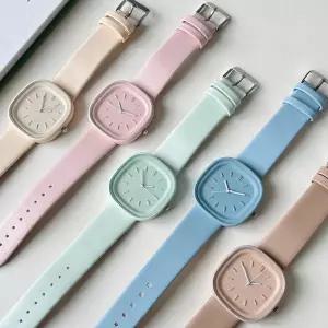 패션 데일리 캐주얼 아날로그 손목시계 pAT7+6SBn