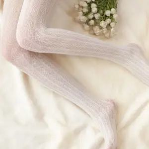 망사 빅사이즈 엔젤 시스루 플라워 자가드 레이스 화이트 코스프레 블랙 패턴 스타킹 타이즈