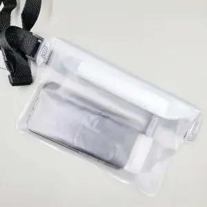 방수 보조가방 힙색 화이트 수영장가방 수영장가방 워터파크가방 방수파우치 방수주머니