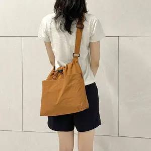 크로스백 숄더 스트링 가방 여성 나일론 스타일20대 30대 캐주얼 가벼운 데일리 스트랩