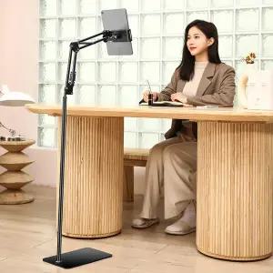 스마트 범용 태블릿 핸드폰 스탠드 대형 거치대 3단휴대폰 가정용 멀티 3단